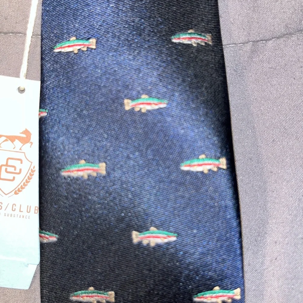 2 Boys Classic Navy and Green Ties